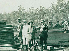 Herons Creek Timber Mill Workers